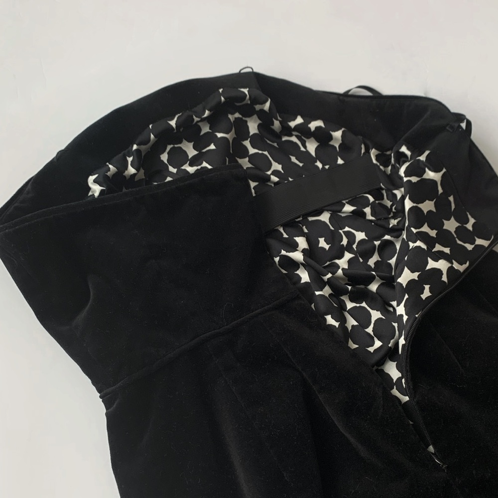 J Crew Velvet Strapless Dress - Picture 5 of 7